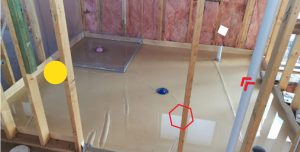 What is the standard waterproofing for a bathroom in Australia?