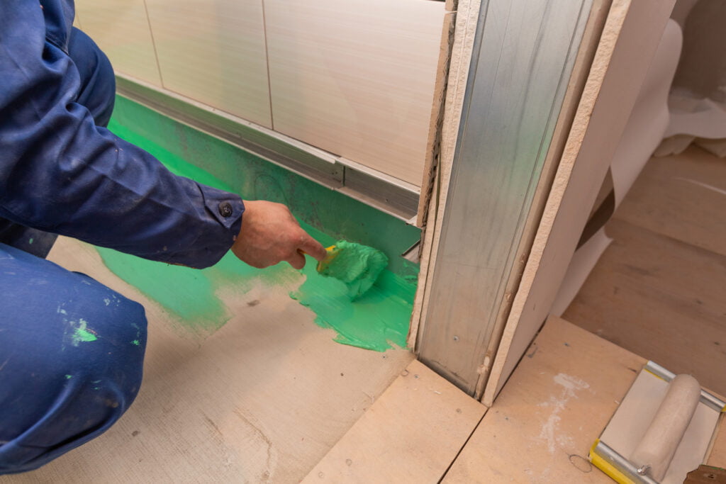 What is the Australian standard for wet areas?