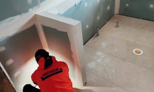 areas need to be waterproofed?